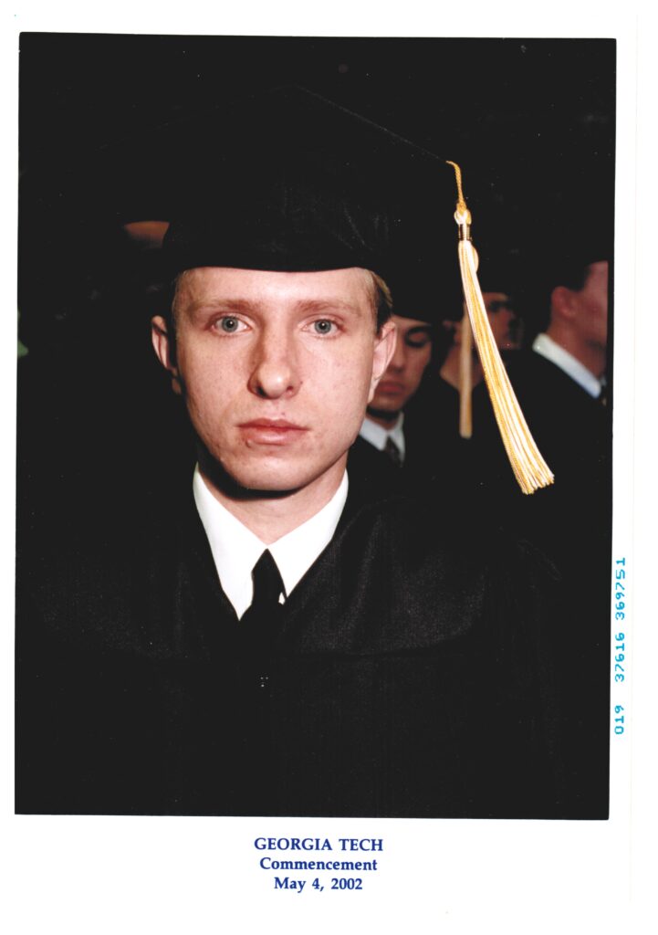 Levi Smith Georgia Tech graduation 2002
