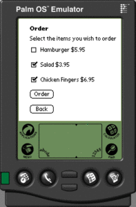 PDA Restaurant Finder