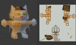 Kitty's Adventure Texture Mapping